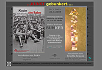 KUNST gebunkert ::: eine Installation im Kieler Rathausbunker -- art2go.net/bunker --