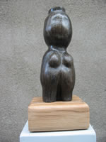 mooreiche skulptur =urmutter gaia= PeKa - eckernförde